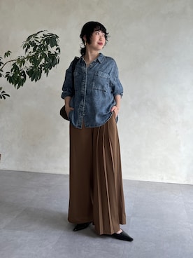 M a k oさん（レディース・155cm）の秋コーディネート