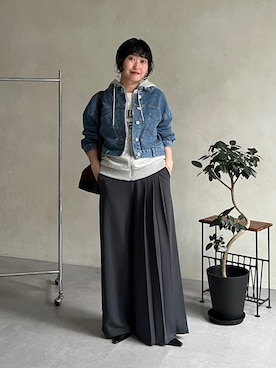 M a k oさん(レディース・155cm)の秋コーディネート