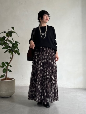 M a k oさん(レディース・155cm)の秋コーディネート
