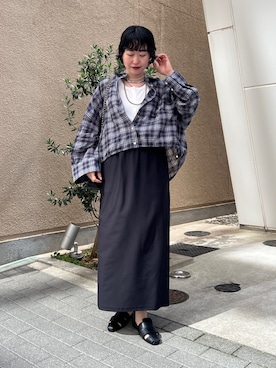 M a k oさん（レディース・155cm）の春コーディネート