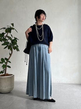 M a k oさん(レディース・155cm)の秋コーディネート