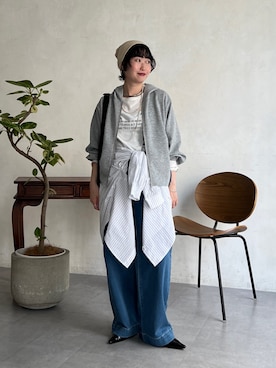 M a k oさん（レディース・155cm）の冬コーディネート