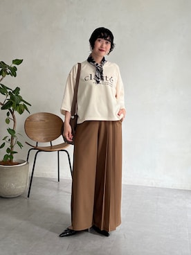 M a k oさん(レディース・155cm)の秋コーディネート