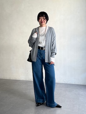 M a k oさん（レディース・155cm）の冬コーディネート