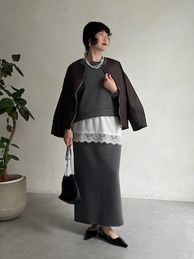 M a k oさん(レディース・155cm)の秋コーディネート