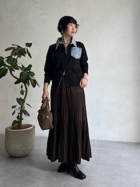 M a k oさん(レディース・155cm)の秋コーディネート