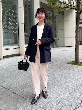 M a k oさん（レディース・155cm）の冬コーディネート