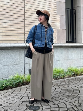 M a k oさん(レディース・155cm)の秋コーディネート