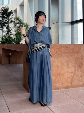 M a k oさん(レディース・155cm)の夏コーディネート