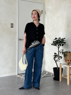 M a k oさん(レディース・155cm)の夏コーディネート