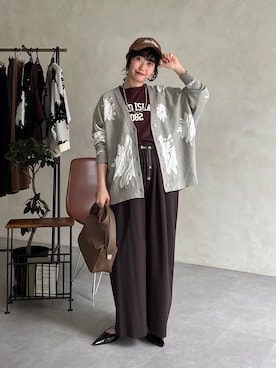 M a k oさん(レディース・155cm)の秋コーディネート