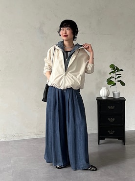 M a k oさん（レディース・155cm）の冬コーディネート