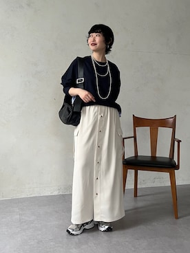 M a k oさん（レディース・155cm）の春コーディネート