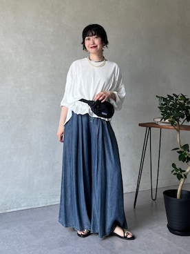 M a k oさん(レディース・155cm)の春コーディネート