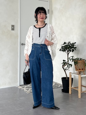 M a k oさん(レディース・155cm)の夏コーディネート