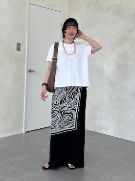 M a k oさん（レディース・155cm）の春コーディネート