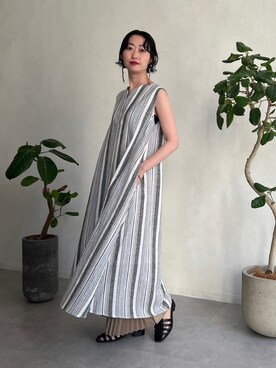 「アイテム（その他）」を使った、M a k oさん（レディース・155cm・30代）の夏コーディネート