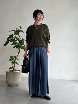 M a k oさん(レディース・155cm)の秋コーディネート