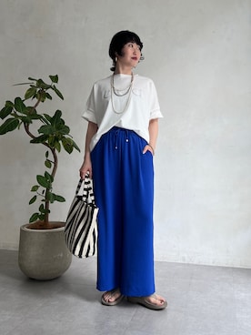 M a k oさん(レディース・155cm)の夏コーディネート