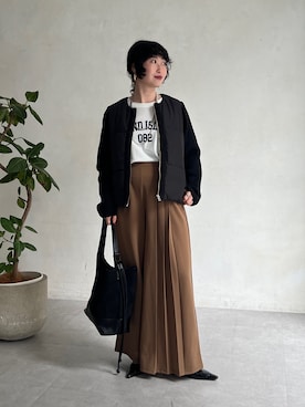 M a k oさん（レディース・155cm）の秋コーディネート