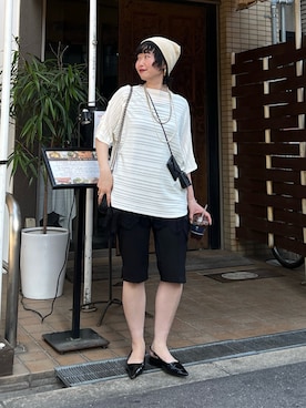 M a k oさん(レディース・155cm)の夏コーディネート