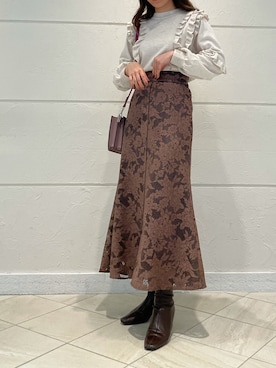 「LADYMADE（レディメイド）のアイテム」を使った、３９さん（レディース・162cm）の冬コーディネート