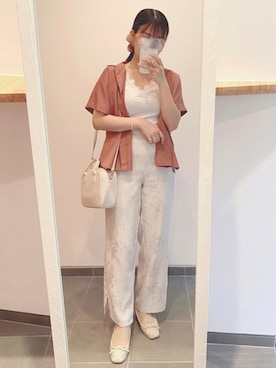 「アイテム（バレエシューズ）」を使った、saeさん（レディース・157cm・10代）の夏コーディネート