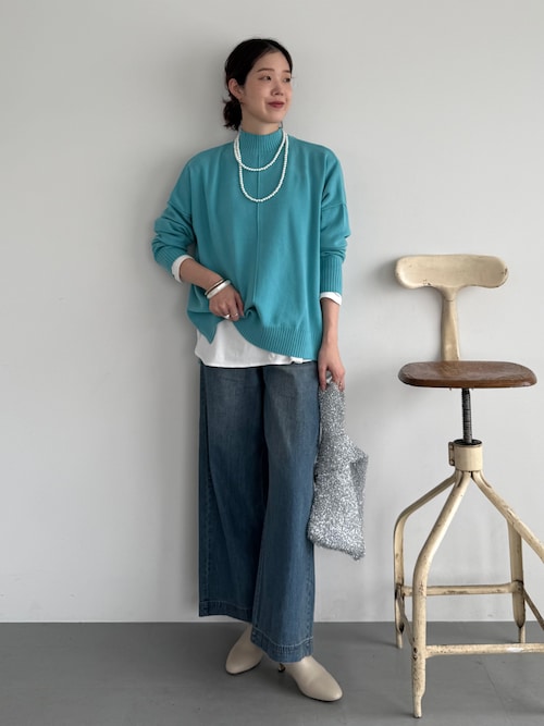 【抗ピリング・手洗い可】ｱｳﾄﾘﾝｷﾝｸﾞﾆｯﾄ