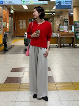 Hikariさん（レディース・169cm）の冬コーディネート