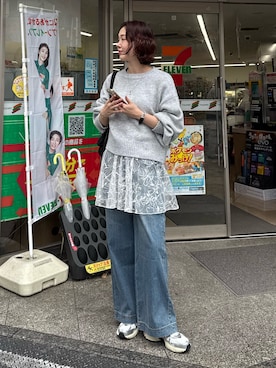 Hikariさん（レディース・169cm）の冬コーディネート