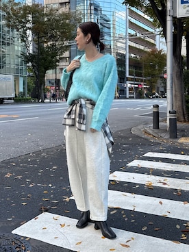 Hikariさん（骨格ナチュラル・レディース・169cm）の秋コーディネート