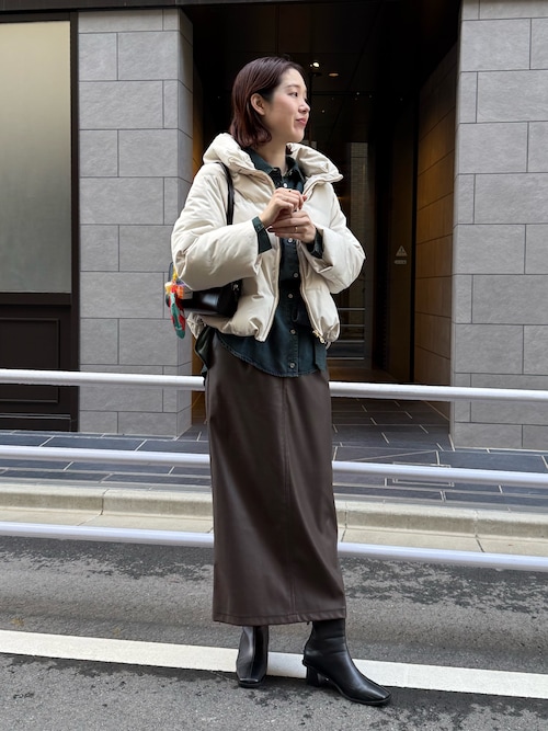 セール】ストレッチレザータイトスカート（スカート）｜DOUX ARCHIVES