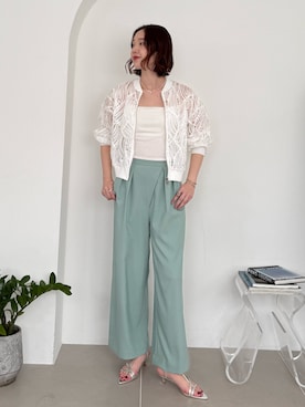 「Doux archives（ドゥアルシーヴ）のアイテム」を使った、Hikariさん（レディース・169cm）の冬コーディネート