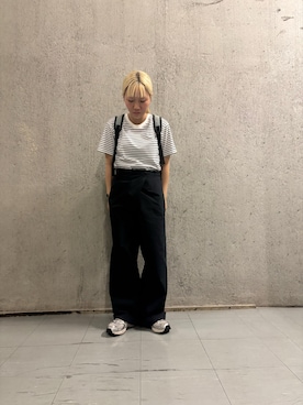 「EKAL（エカル）のアイテム」を使った、manamiさん（レディース・146cm）の夏コーディネート