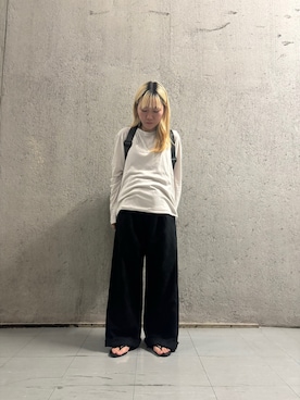 「EKAL（エカル）のアイテム」を使った、manamiさん（レディース・146cm）の夏コーディネート