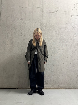 「FORK&SPOON（フォークアンドスプーン）のアイテム（シャツ/ブラウス）」を使った、manamiさん（レディース・146cm）の秋コーディネート