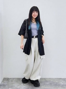 いっしぃさん(レディース・154cm)の春コーディネート