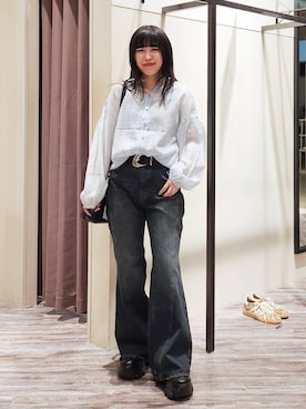 いっしぃさん(レディース・154cm)の春コーディネート