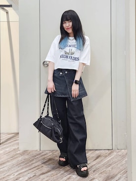 いっしぃさん(レディース・154cm)の春コーディネート