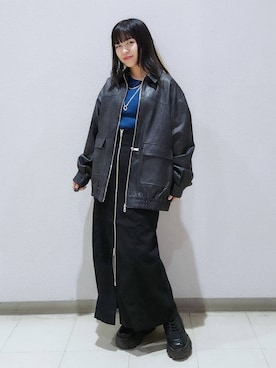 「PAGEBOY（ページボーイ）のアイテム」を使った、いっしぃさん（レディース・154cm）の冬コーディネート