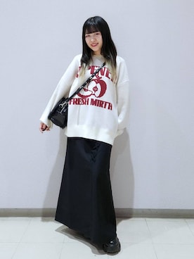 いっしぃさん（レディース・154cm）の冬コーディネート