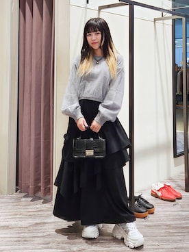 いっしぃさん(レディース・154cm)の冬コーディネート