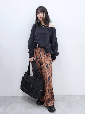 いっしぃさん（レディース・154cm）の秋コーディネート