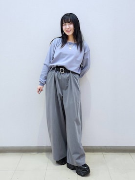 いっしぃさん(レディース・154cm)の冬コーディネート