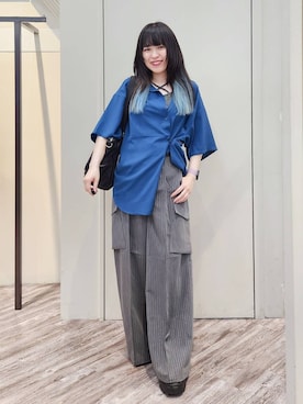 いっしぃさん(レディース・154cm)の春コーディネート