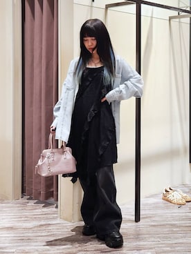 いっしぃさん（レディース・154cm）の春コーディネート