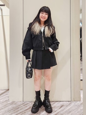 「PAGEBOY（ページボーイ）のアイテム（その他パンツ）」を使った、いっしぃさん（レディース・154cm）の秋コーディネート