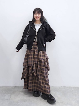 「ベルト」｜いっしぃさん（レディース・154cm）の秋コーディネート