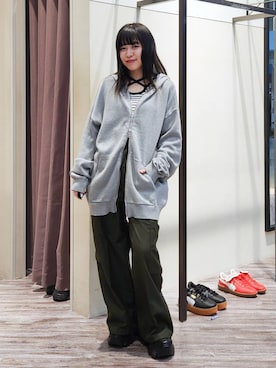 いっしぃさん（レディース・154cm）の冬コーディネート