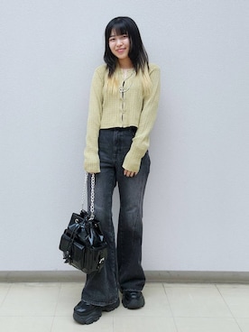 いっしぃさん（レディース・154cm）の秋コーディネート